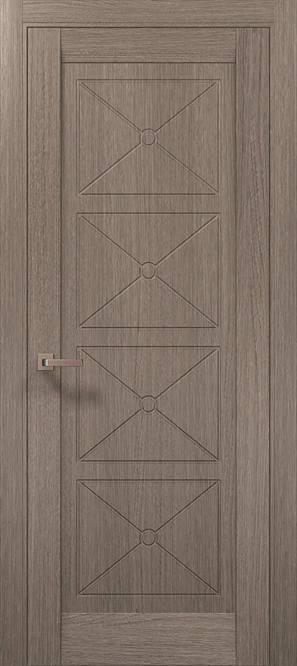 Millenium ML-712 interior door in Gray Oak